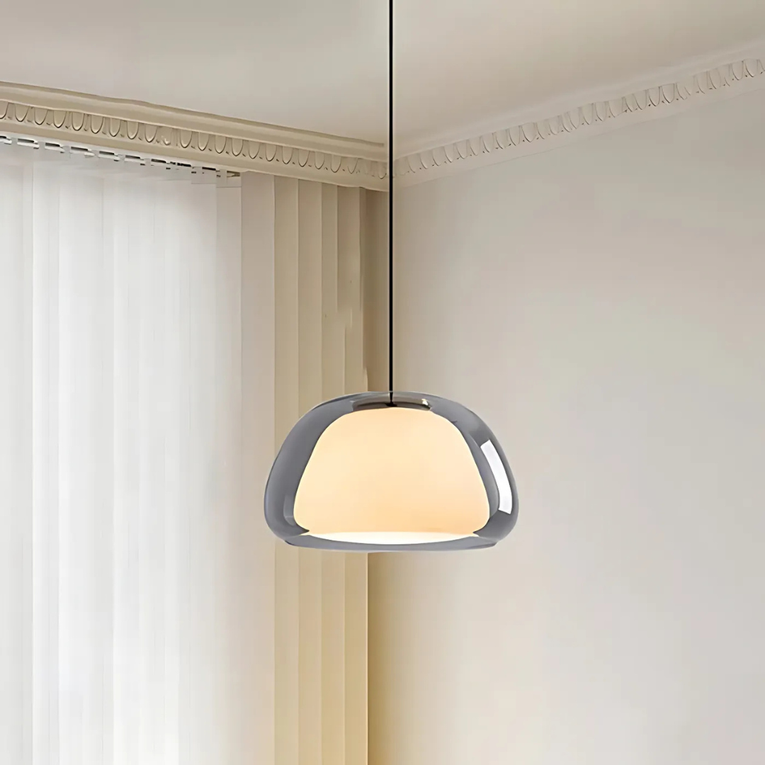 Wohnzimmer Glas Hängelampe | Moderne Deckenleuchte für Esstisch
