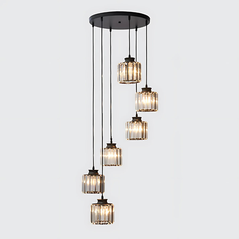 Calira | Deckenleuchte im Zylinderglasdesign