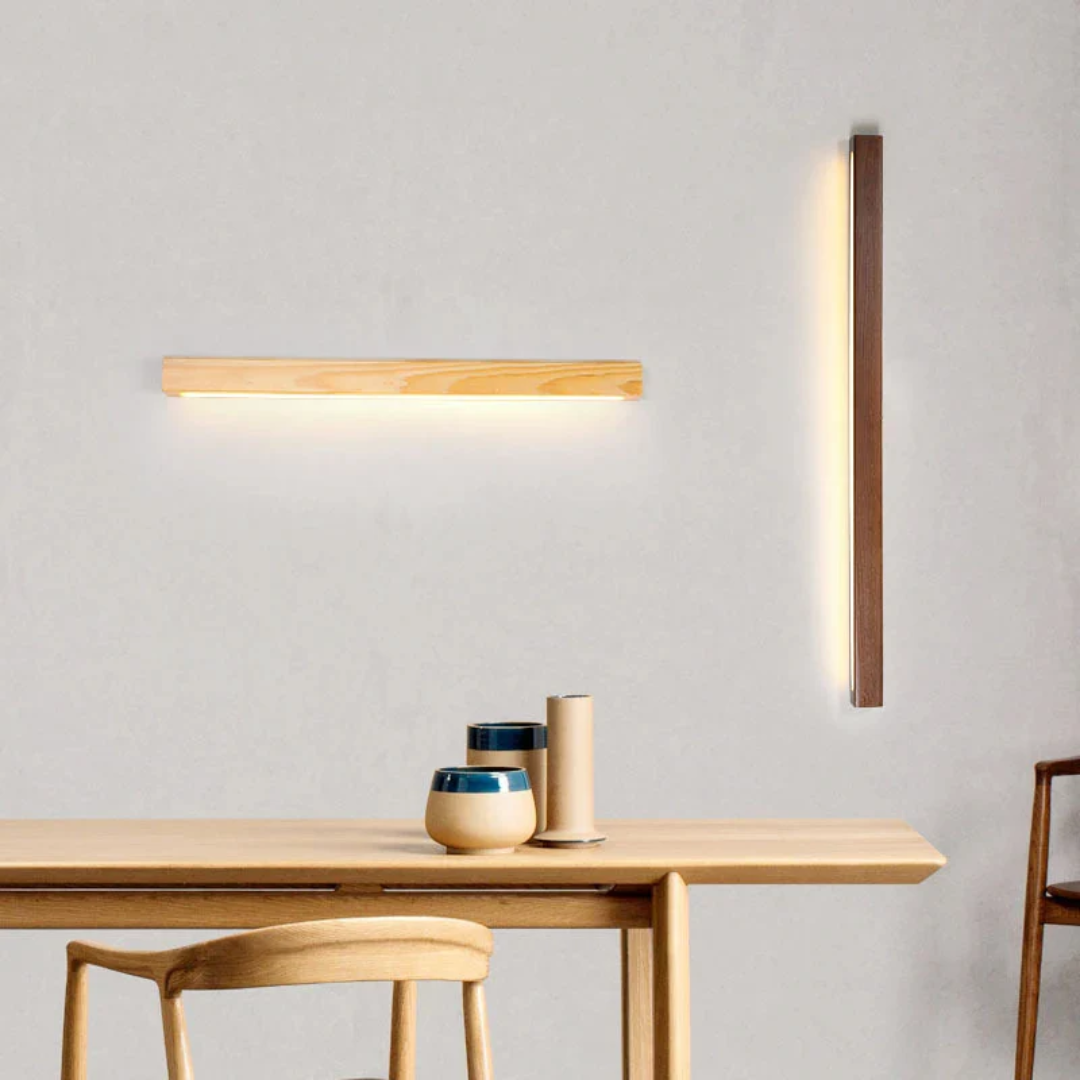Nero | Stilvolle Wandlampe Holz