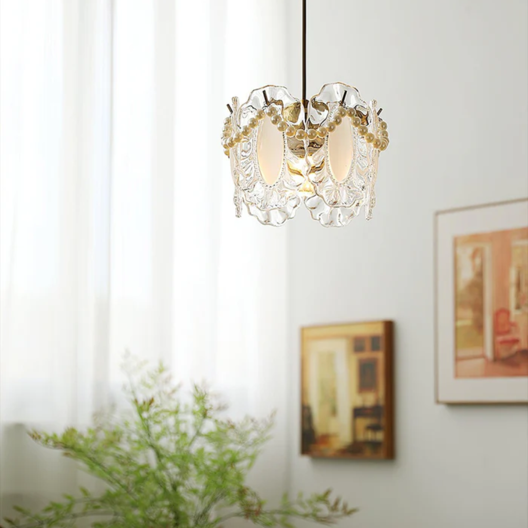 Nayla | Blumenform LED Pendelleuchte