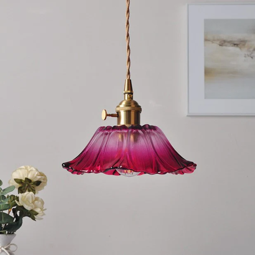 Lotus | Glas Hängeleuchte