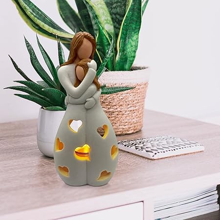 Amoria | Herzfigur Nachtlampe Mutter & Kind