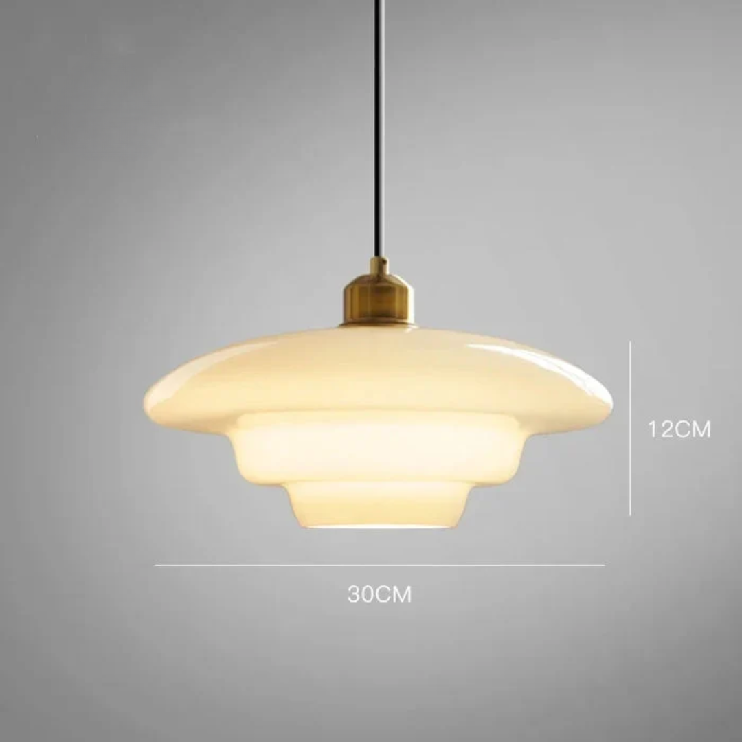 Glas Pendellampe | Küche Wohnzimmer Deckenleuchte