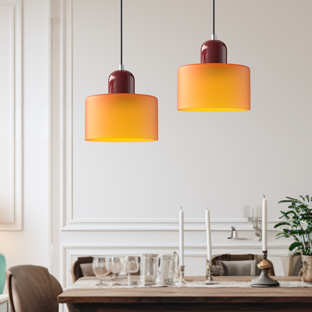 Bauhaus | Kreative Pendelleuchte aus Glas