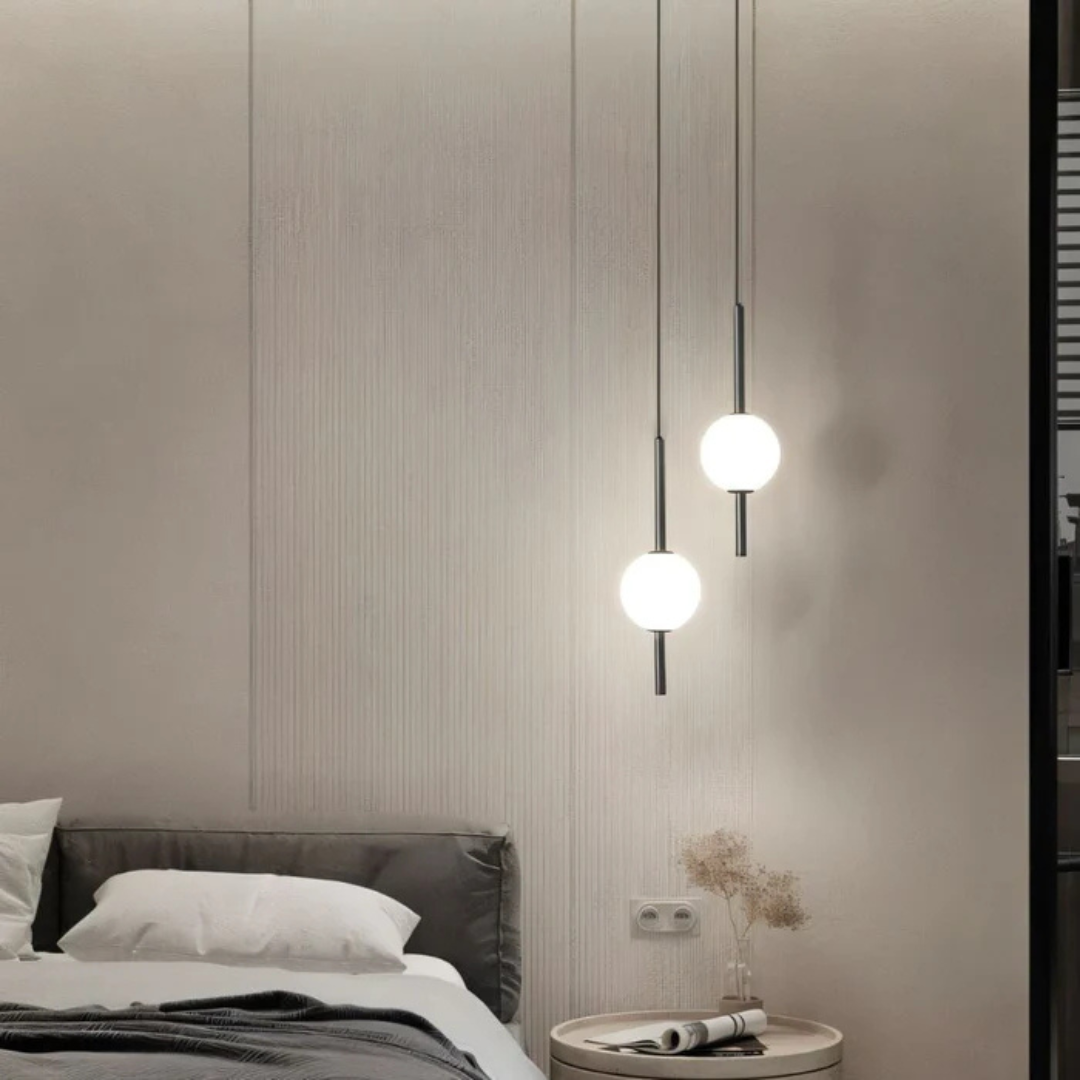 Sphaira | Pendelleuchte mit Kugelglas Modern