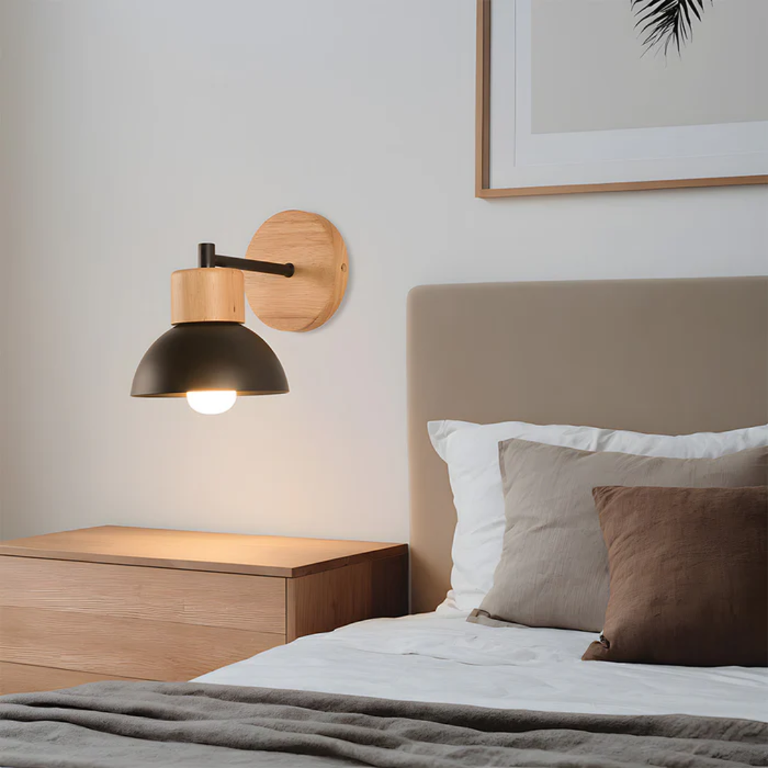 Nivara | Wandlampe aus Holz