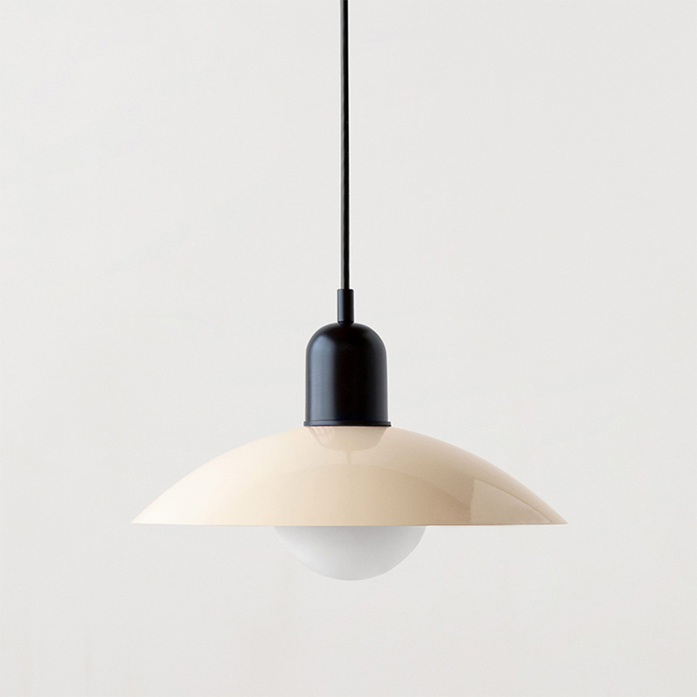 Macaron Pendelleuchte | Farbiger Glasschirm für Modernes Flair