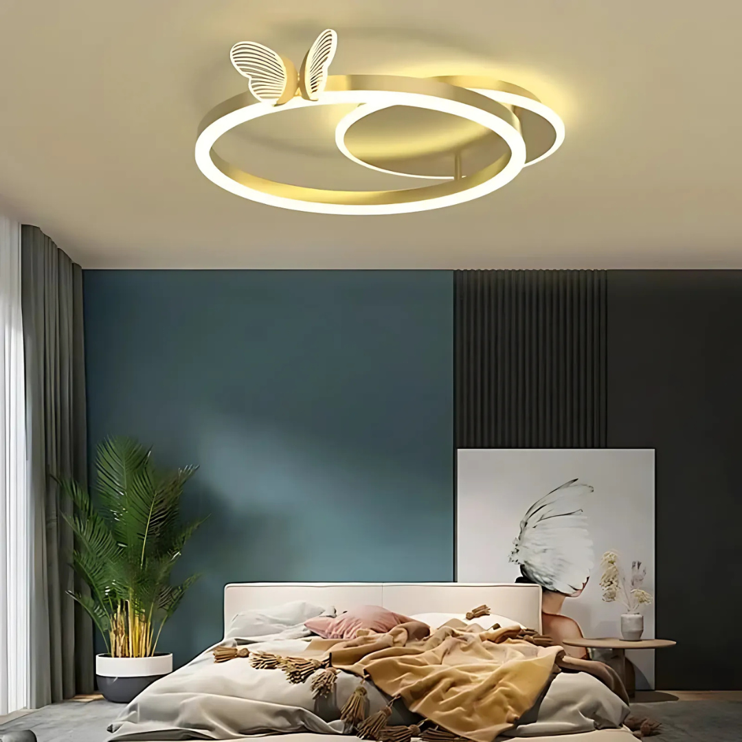 LED Plafondlampe | Schmetterling Motiv