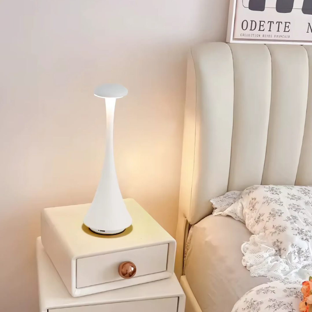 LED Tischlampe | Wiederaufladbar mit Akku