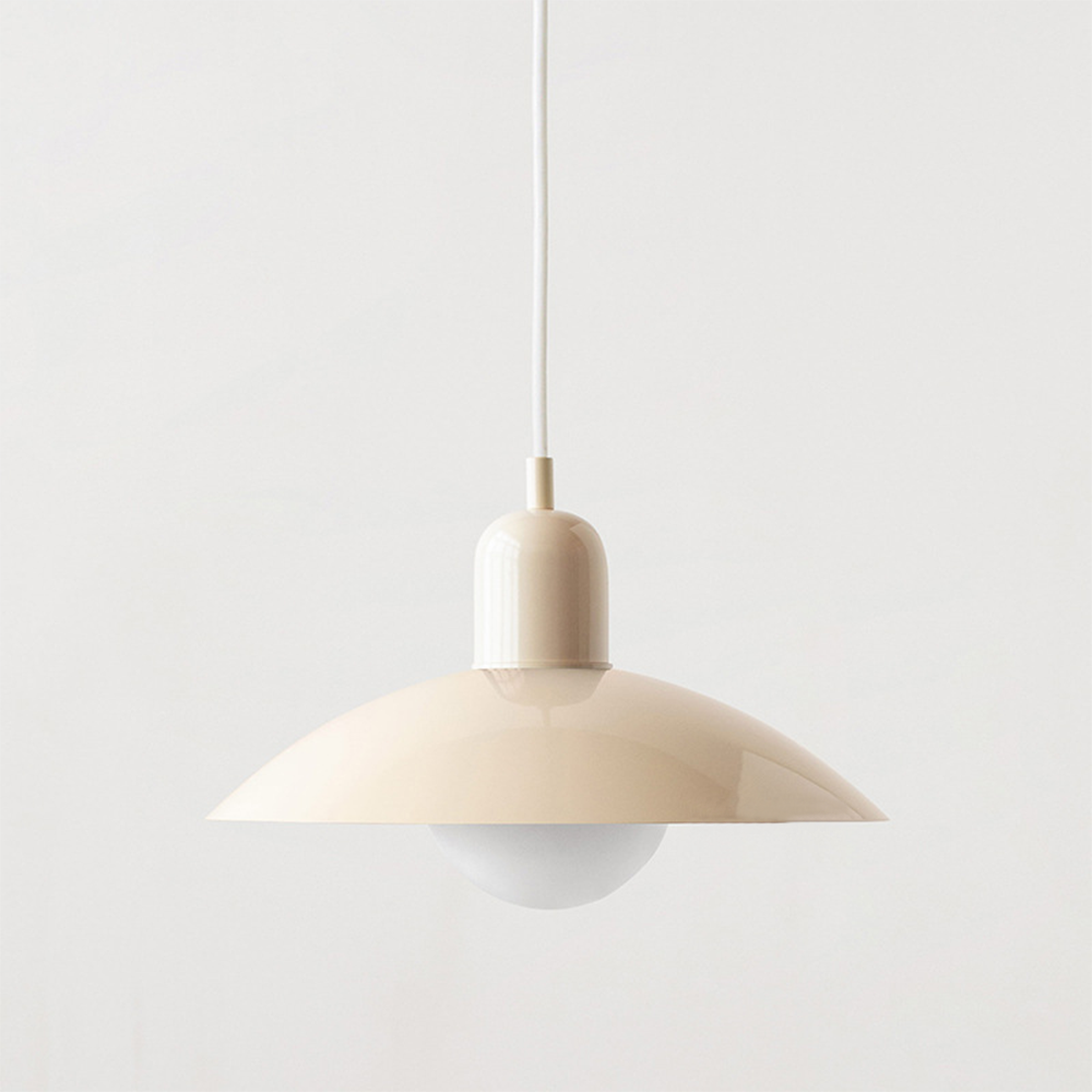 Macaron Pendelleuchte | Farbiger Glasschirm für Modernes Flair