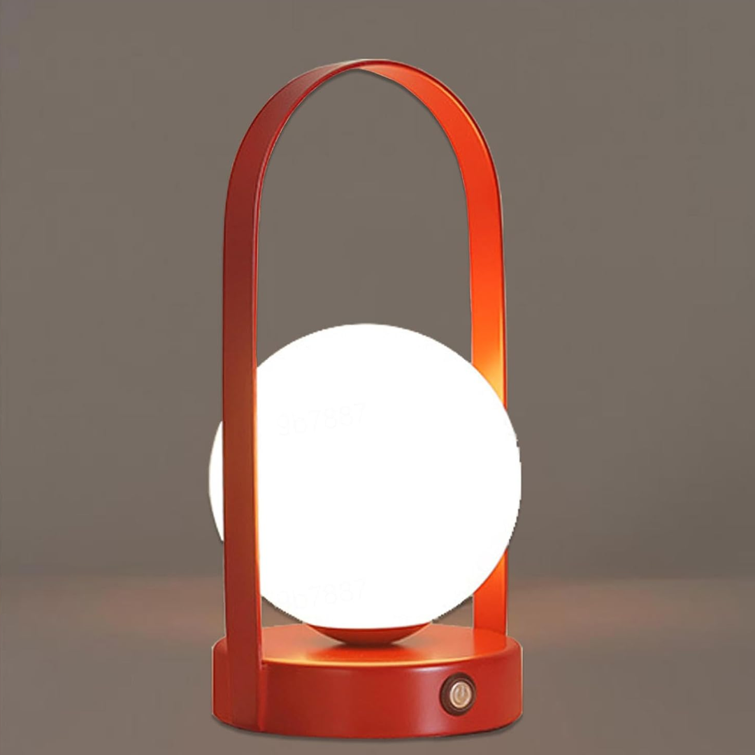 Solvia | Tragbare Tischlampe mit Kugelschirm