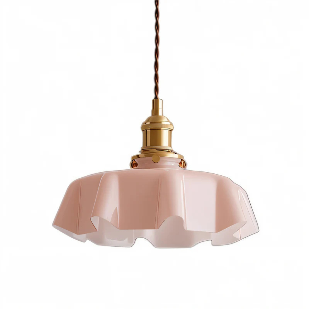 Liora | Glas Pendelleuchte Retro