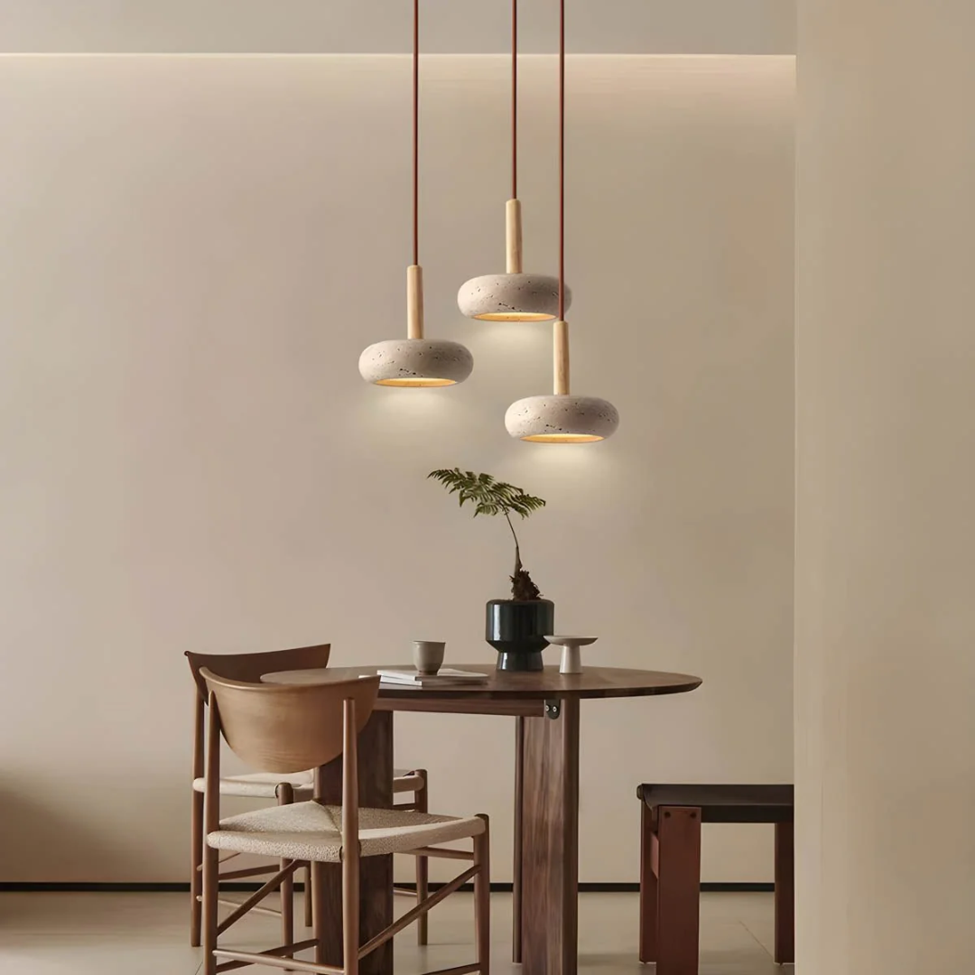 Ardena | Beton-Holz Pendelleuchte