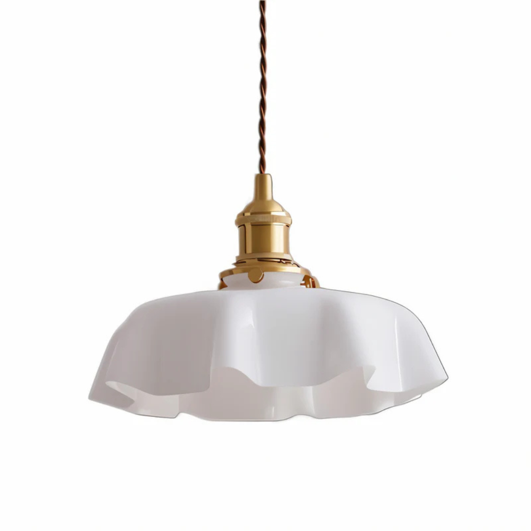 Liora | Glas Pendelleuchte Retro