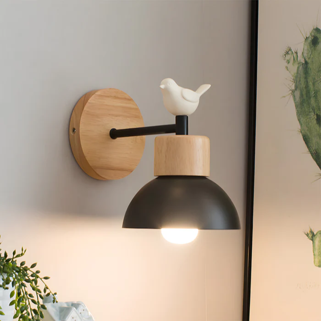 Nivara | Wandlampe aus Holz