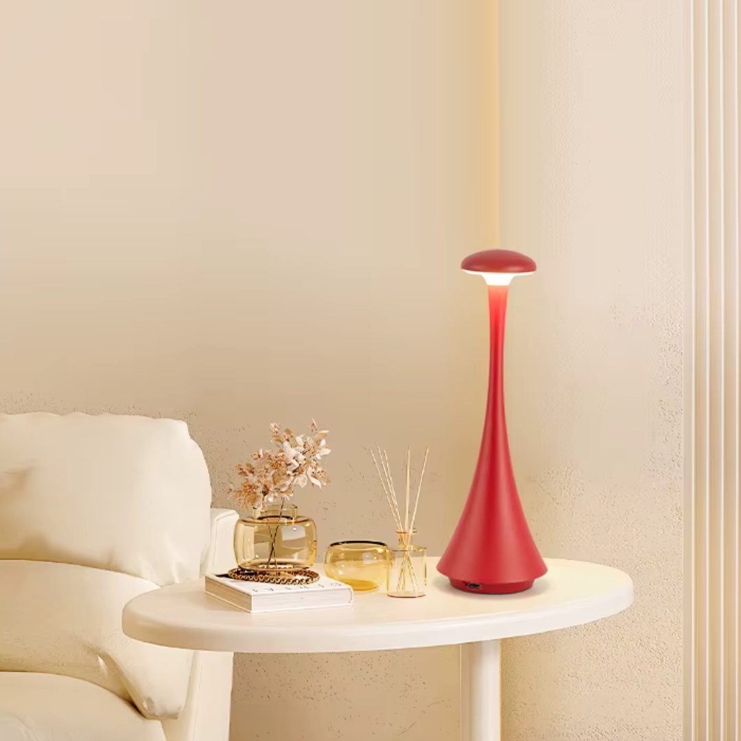 LED Tischlampe | Wiederaufladbar mit Akku