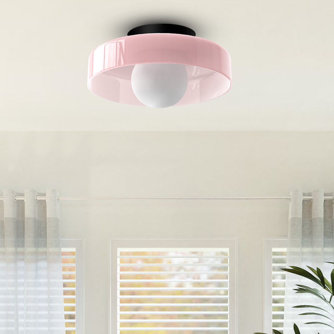 Rosira | Deckenleuchte modern rund aus Glas