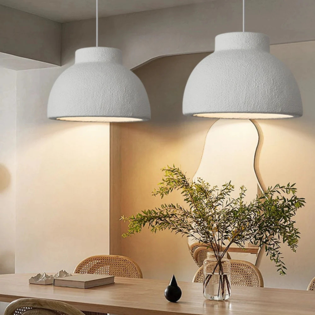 Svala | Minimalistische Skandinavische Polystyrol-Hängelampe