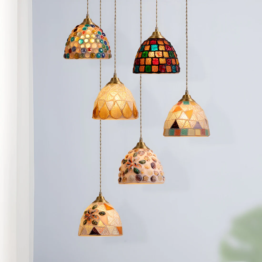 Vetrina | Künstlerische Mosaik-Pendelleuchte