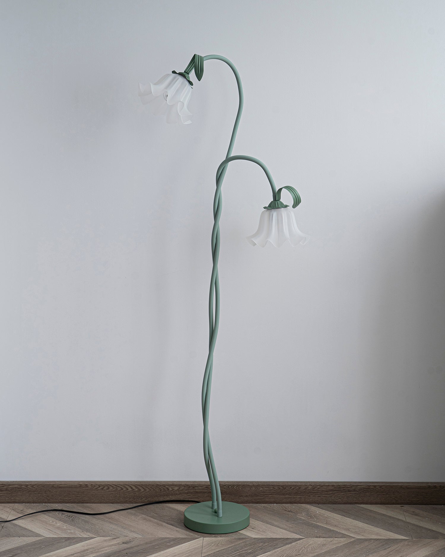 Bloomora | Blühende Design-Stehlampe