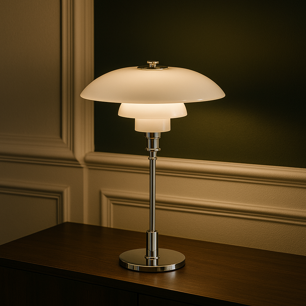 Aurivio | Tischleuchte im Retro-Design