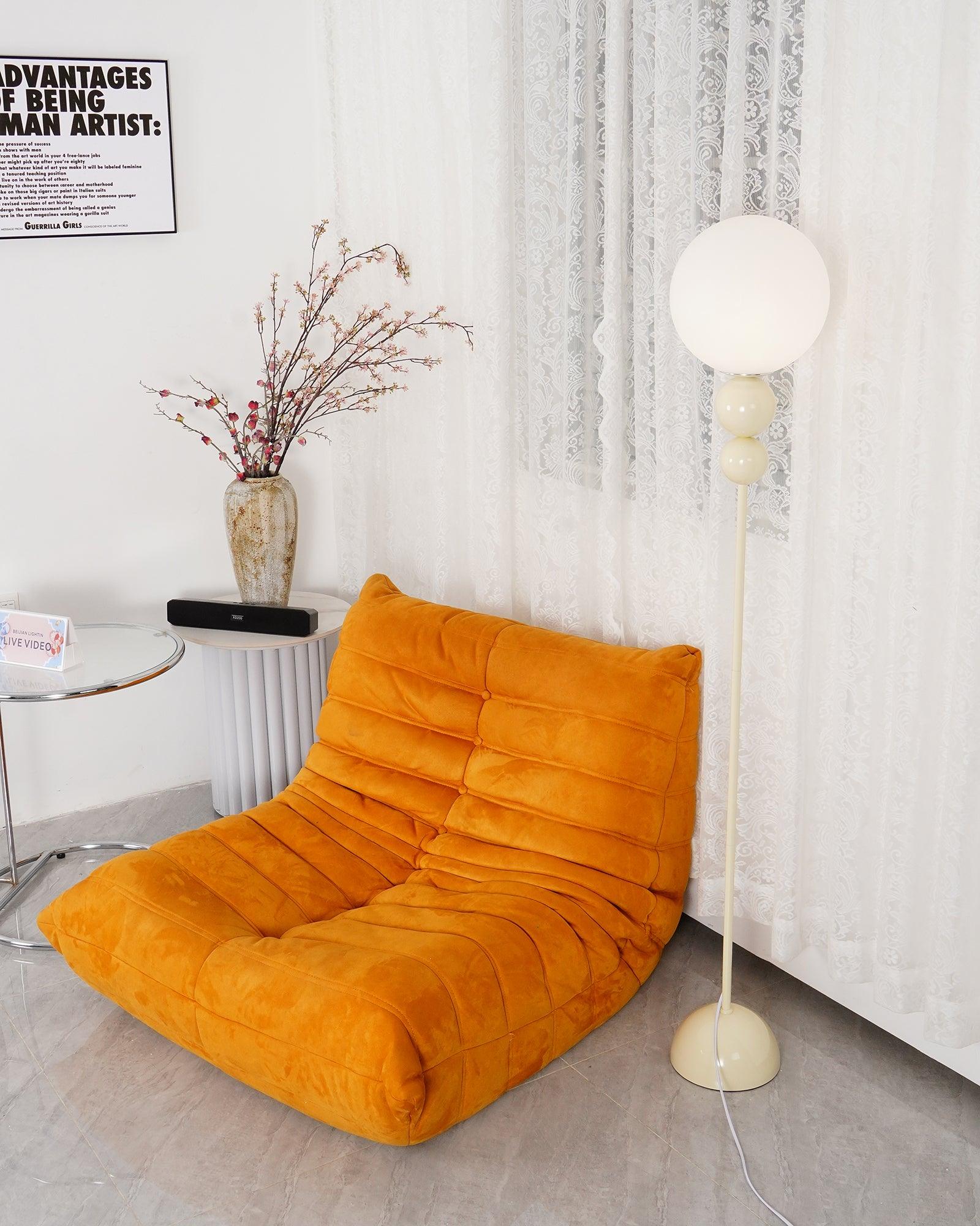 Marbelle | Retro Stehleuchte mit Kugel-Design