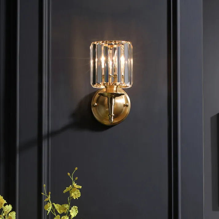 Veloura | Kristall-Wandleuchte