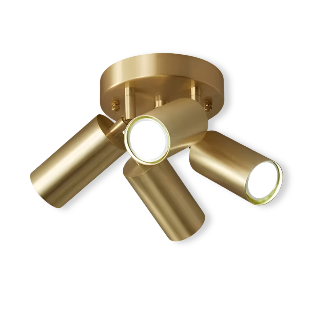 Zenora | Messing LED Deckenleuchte Modernes Design
