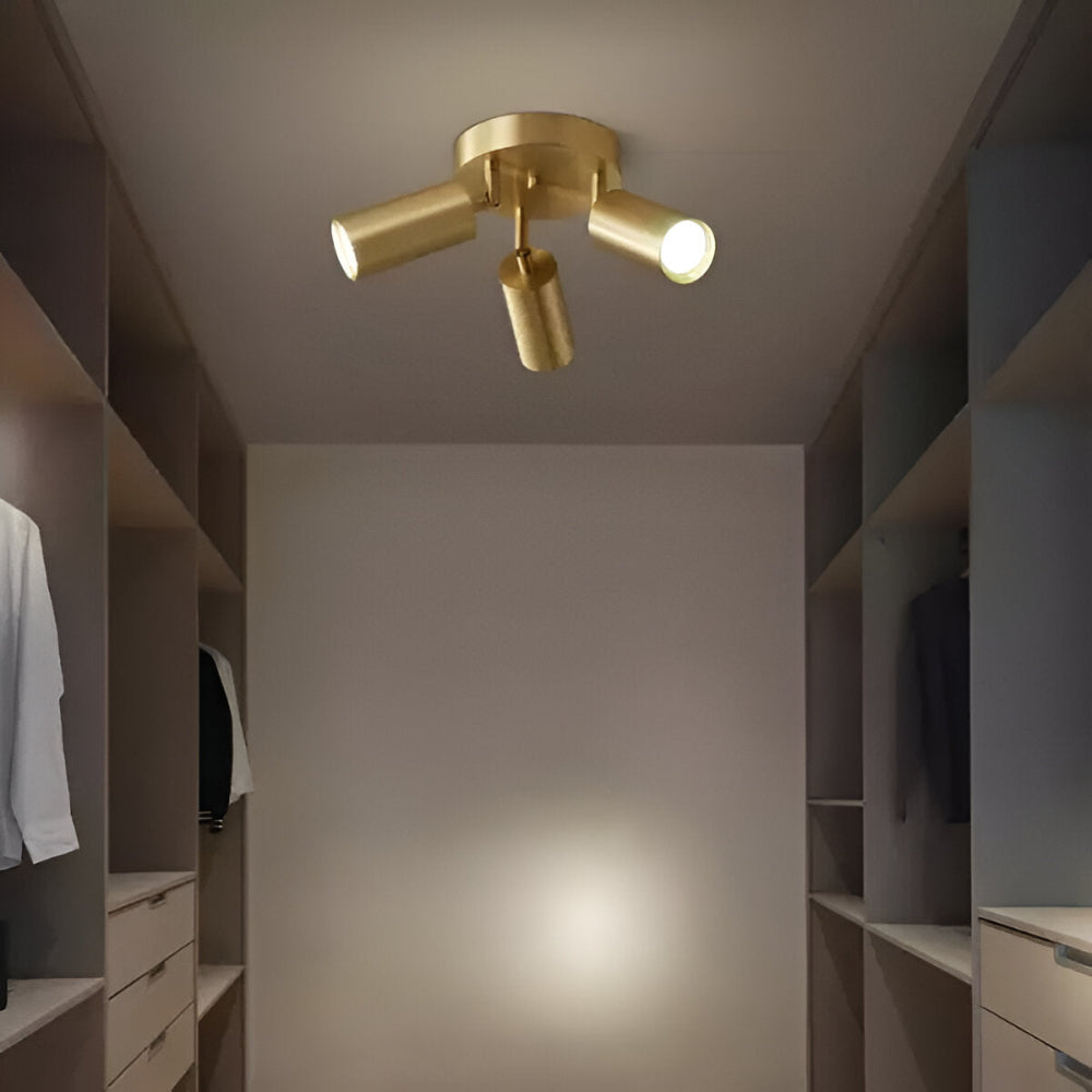 Zenora | Messing LED Deckenleuchte Modernes Design