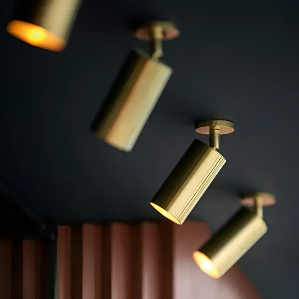 Zenora | Messing LED Deckenleuchte Modernes Design