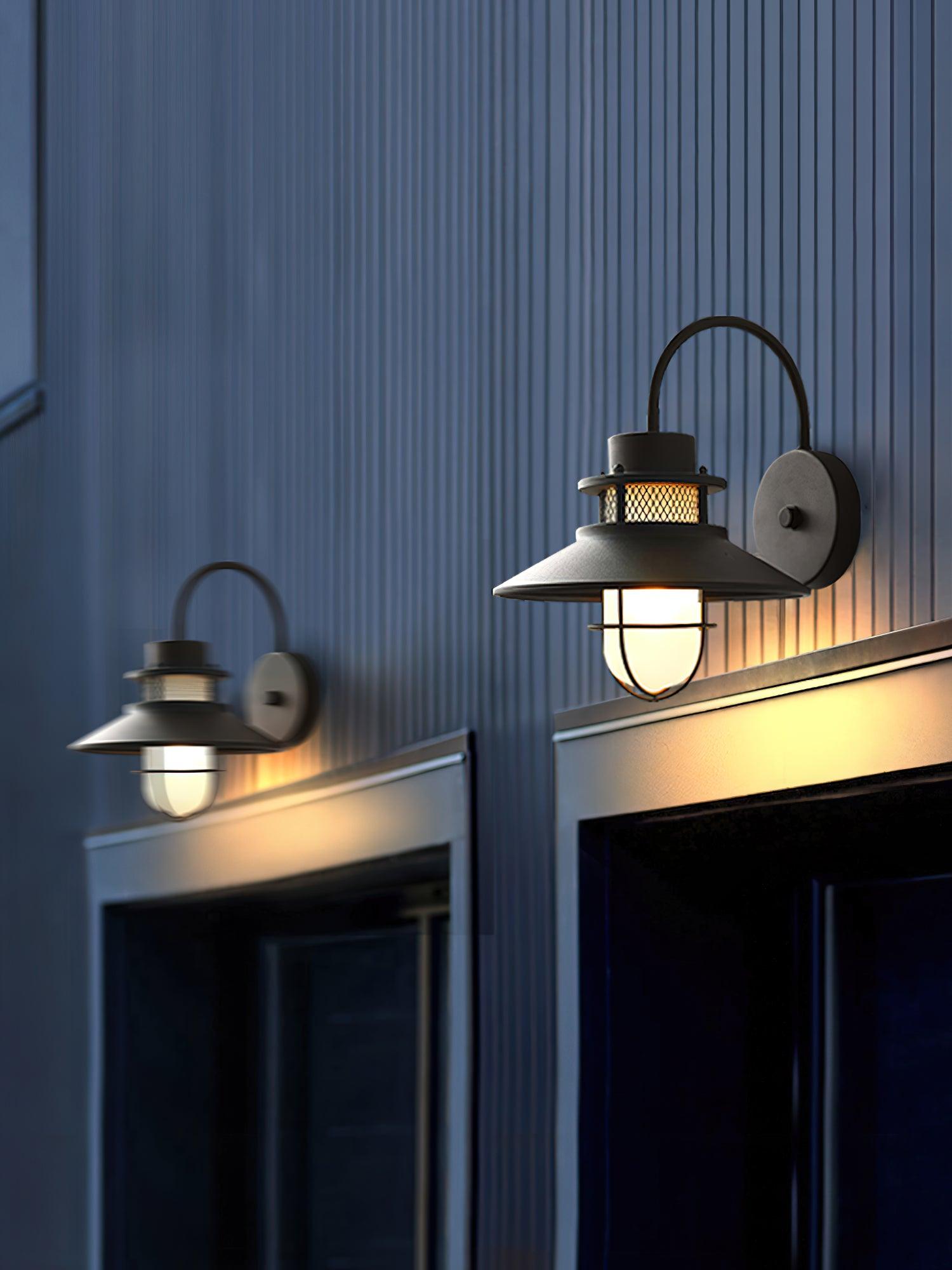 Kastell | LED-Außenwandleuchte im Industriestil