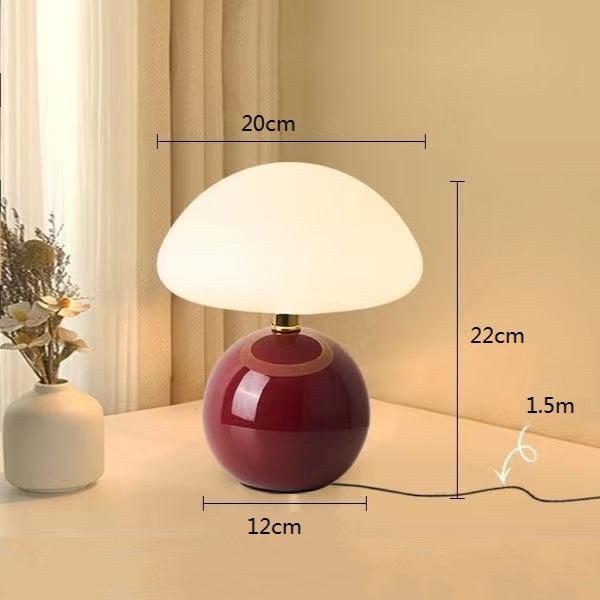Französisch Creme | Pilz Lampe