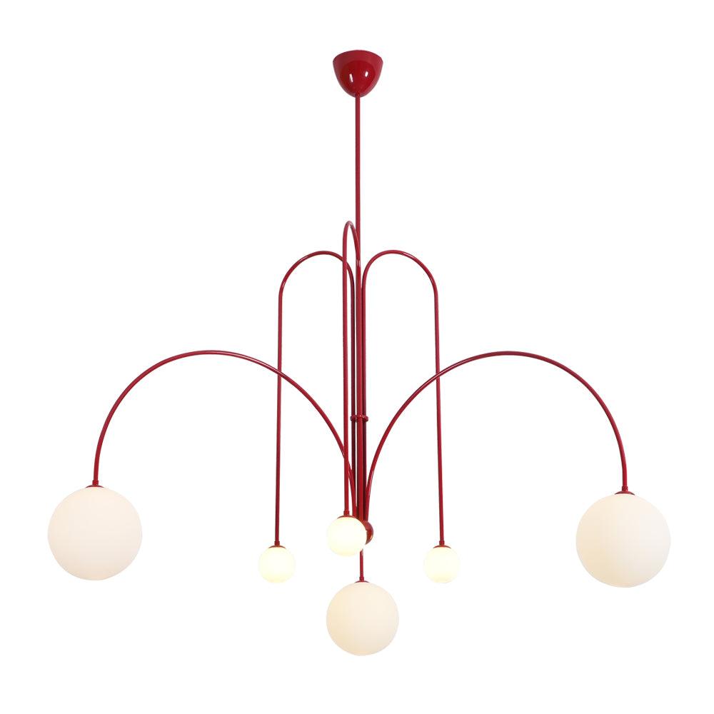 Arlina – Designer Deckenleuchte mit Glas-Kugeln