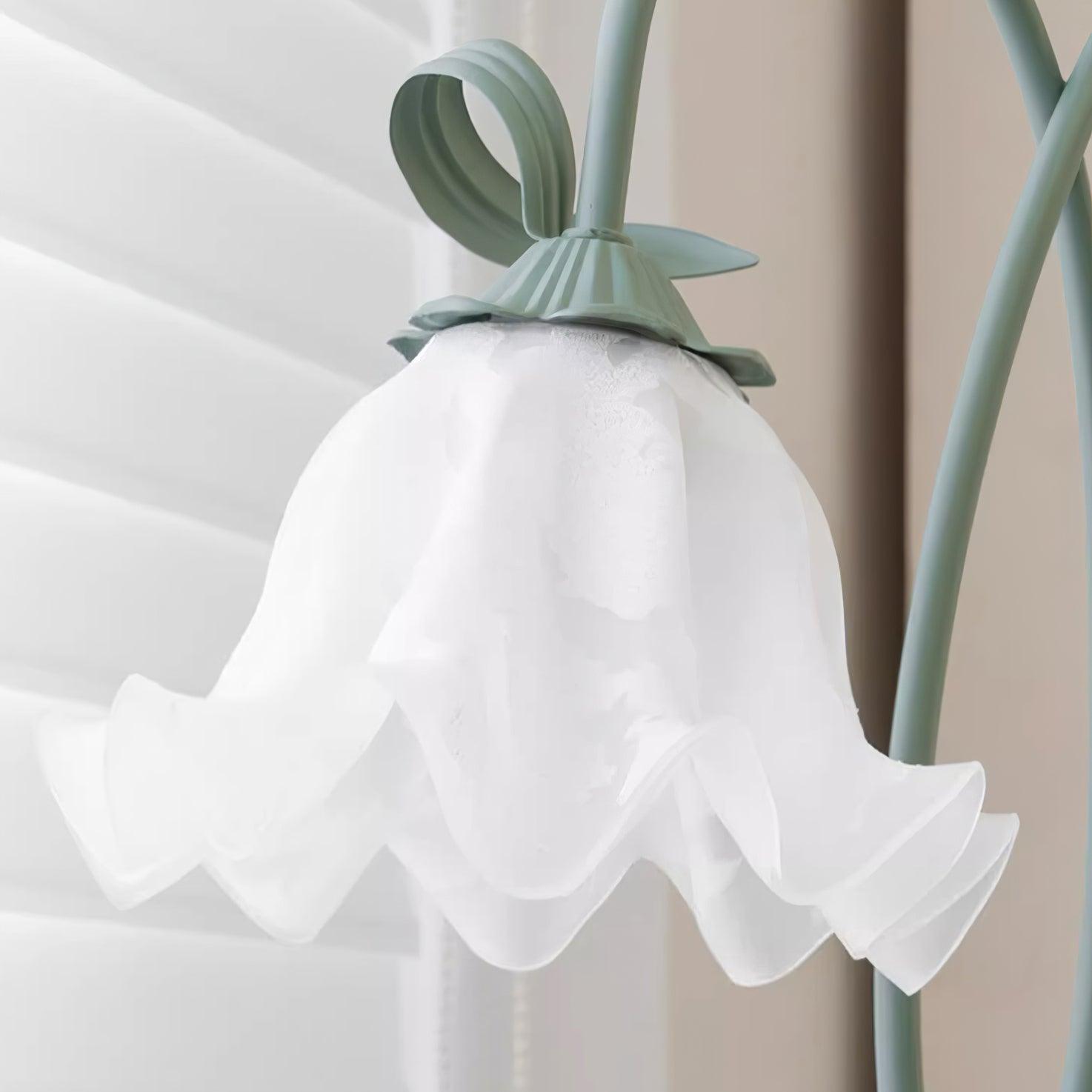 Bloomora | Blühende Design-Stehlampe