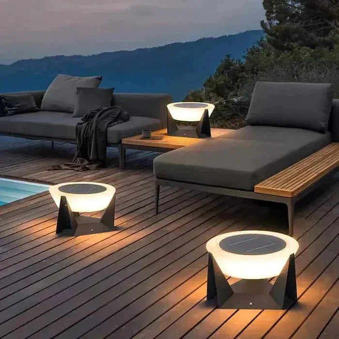 Solaris | Moderne Solar-LED-Bodenleuchte