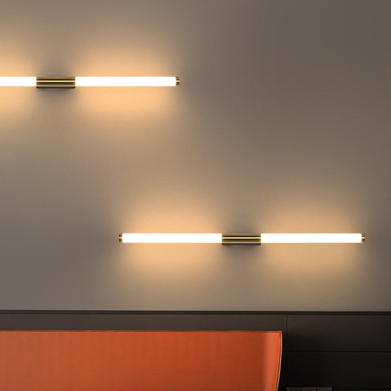 Aurora | Moderne LED Wandlampe Staabform Schlafzimmer