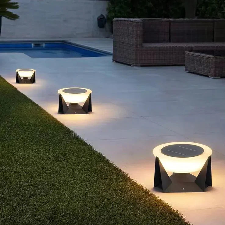 Solaris | Moderne Solar-LED-Bodenleuchte