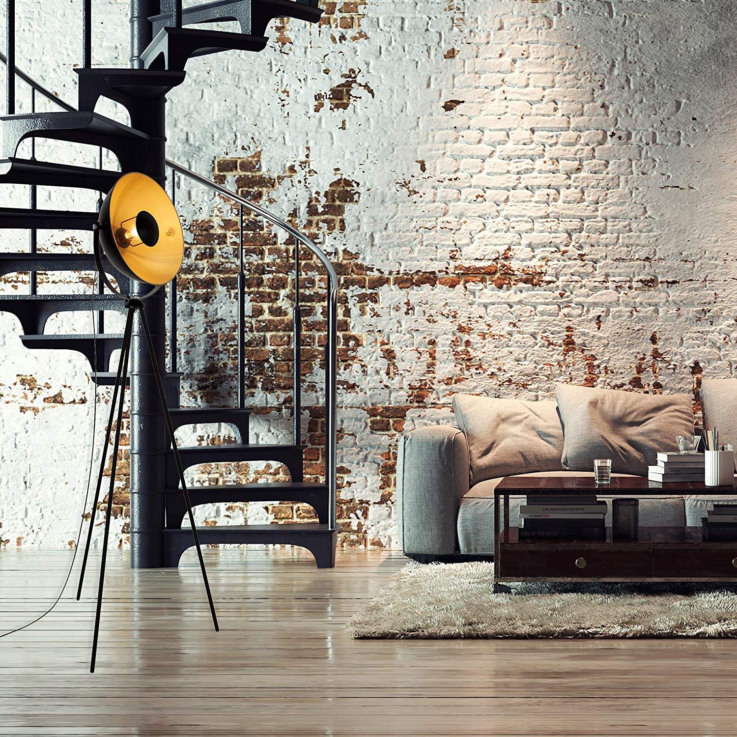 Aureon | Retro Stativ-Stehlampe