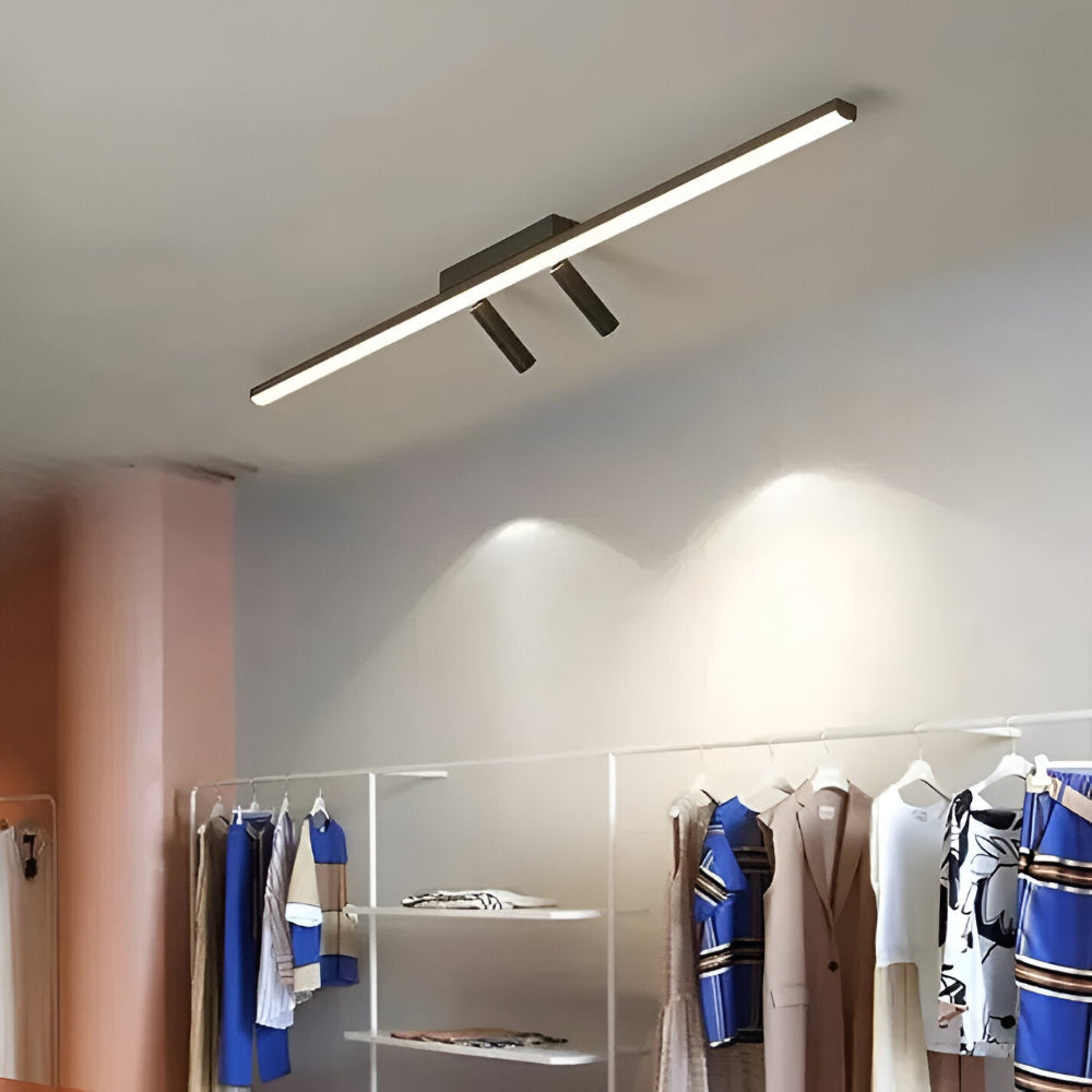 Lunora | LED Schwenkbare Deckenleuchte Spot Schwarz