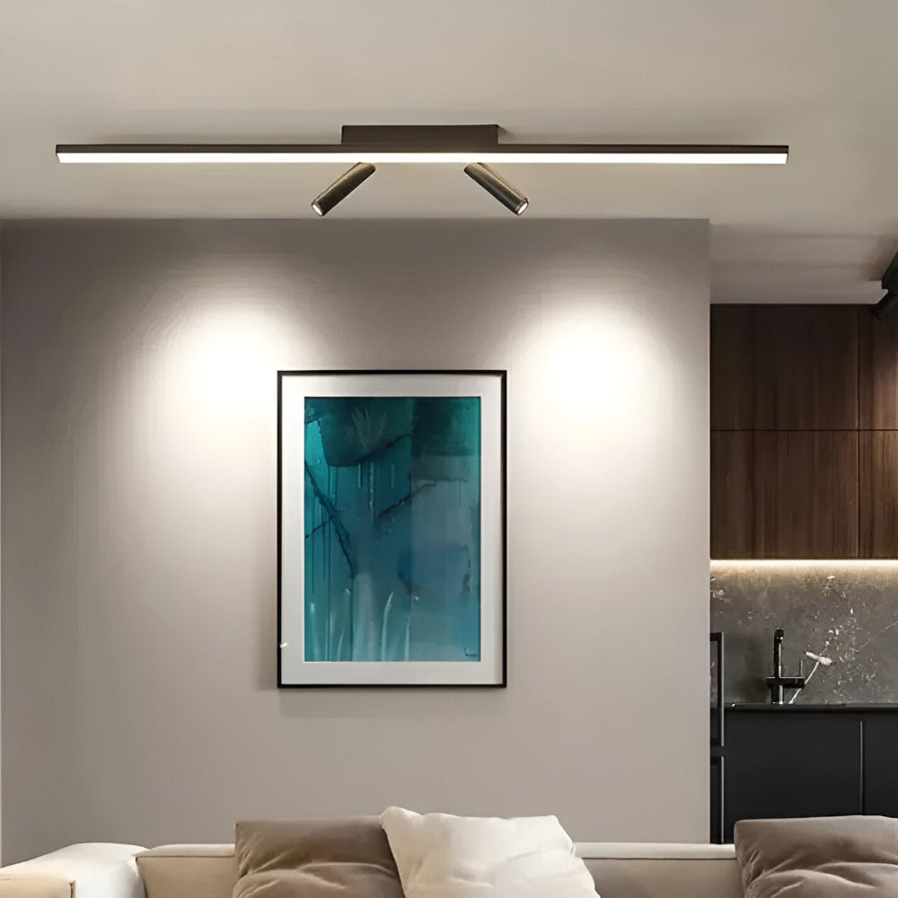 Lunora | LED Schwenkbare Deckenleuchte Spot Schwarz