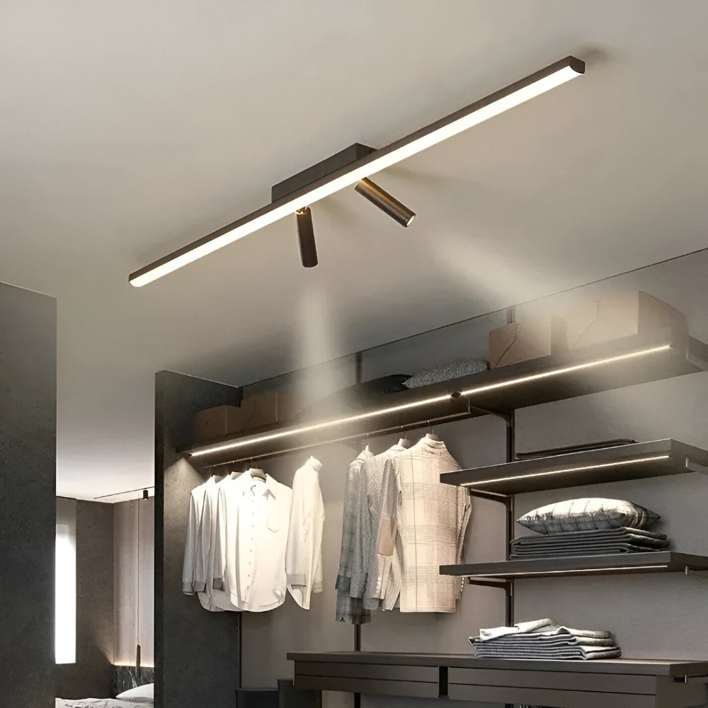 Lunora | LED Schwenkbare Deckenleuchte Spot Schwarz