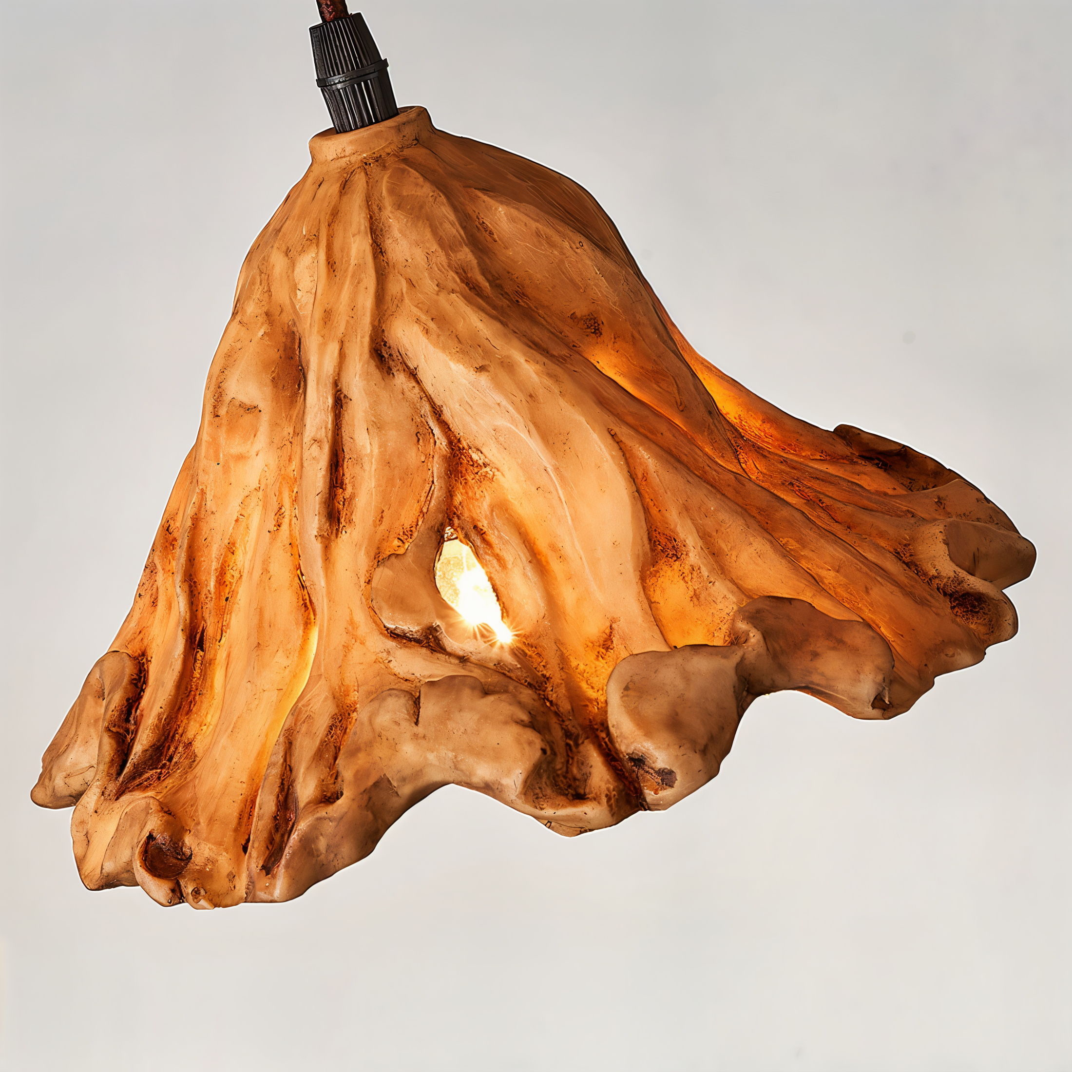 Dravena | Pendelleuchte mit Holz-Design