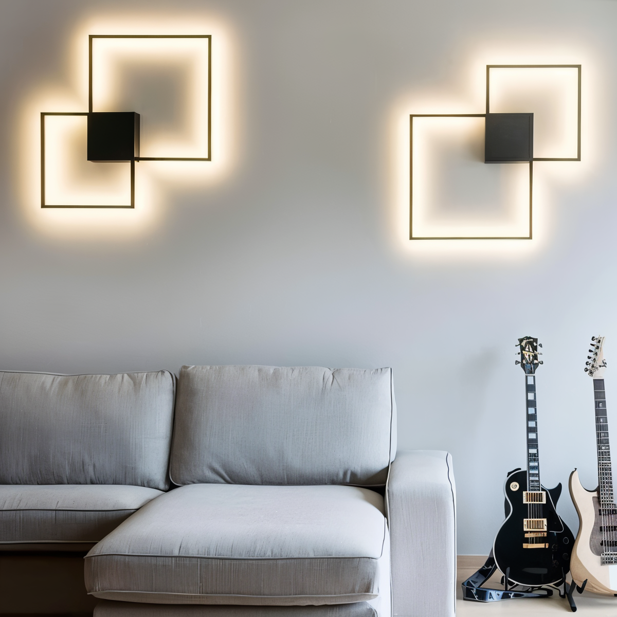 Vita | LED Wandlampe geometrische Muster