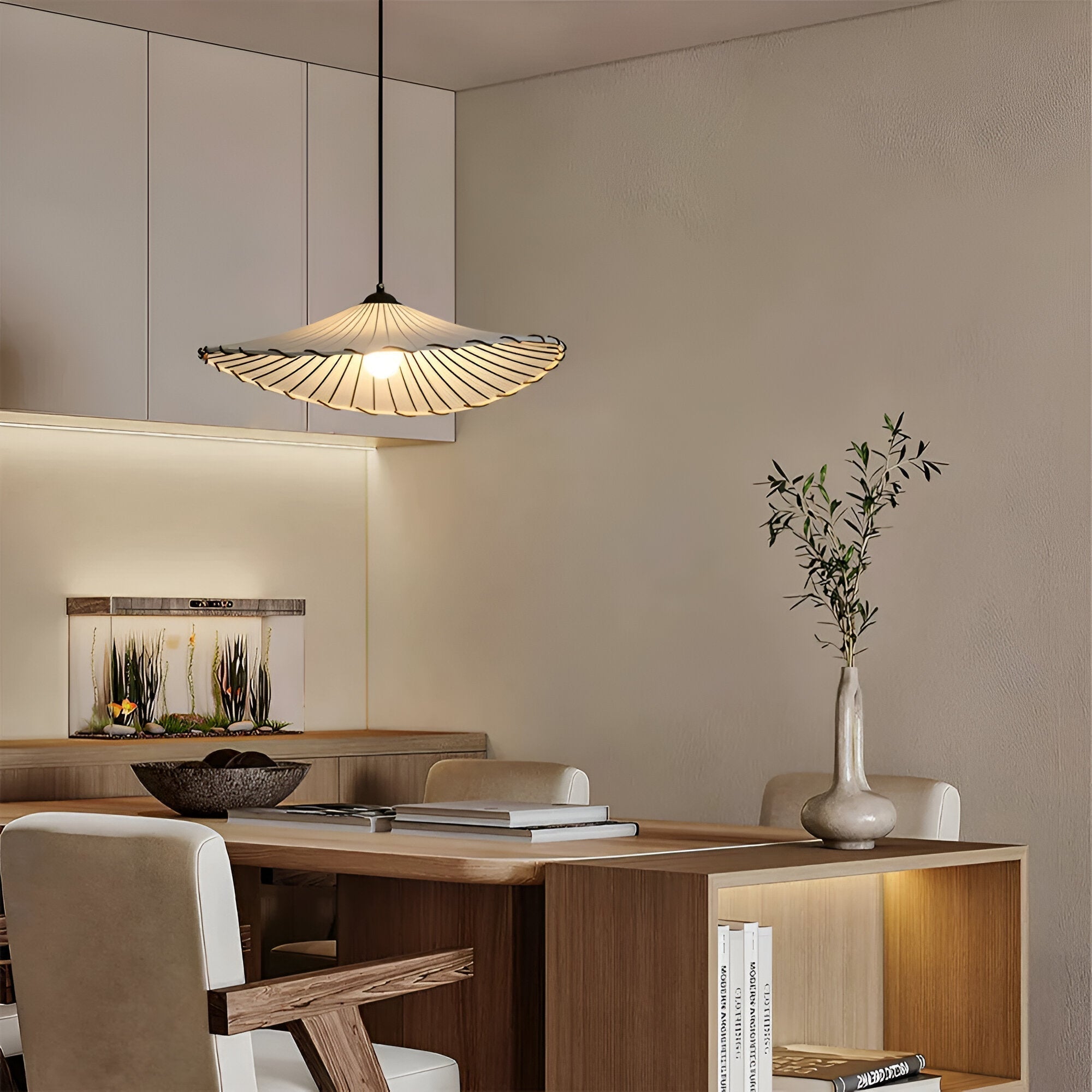 Zenira | Pendelleuchte im Fächerdesign
