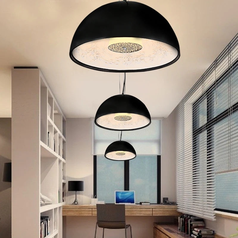 Moriva | Pendelleuchte im Halbkugel-Design
