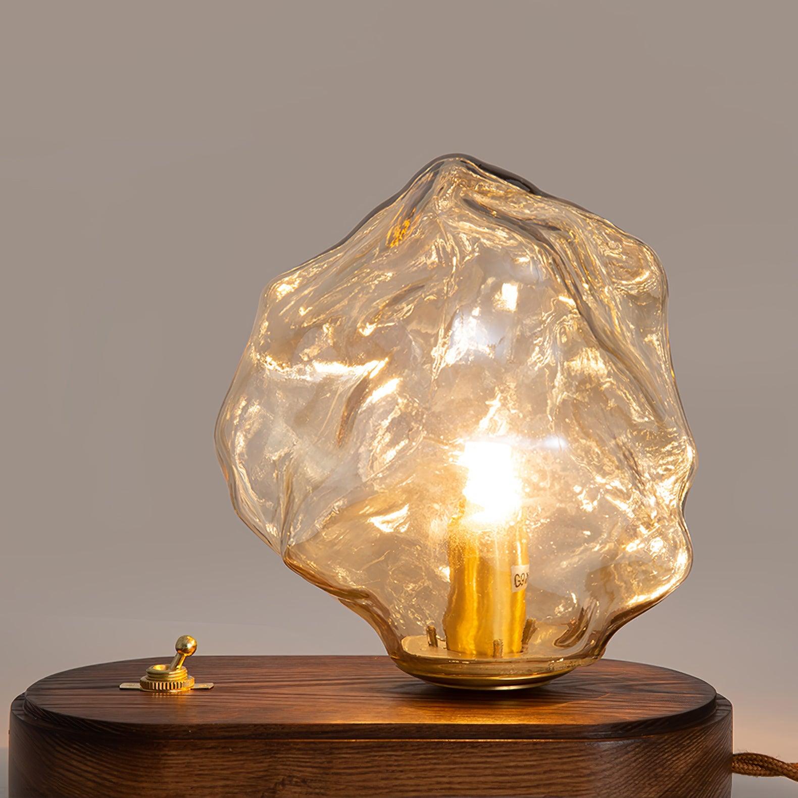Averis | Glas Kristall Tischleuchte