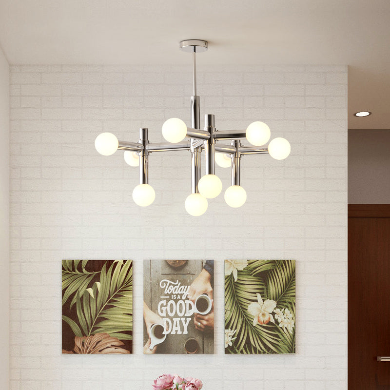 Zerano – Moderne LED Deckenleuchte mit Kugelglas