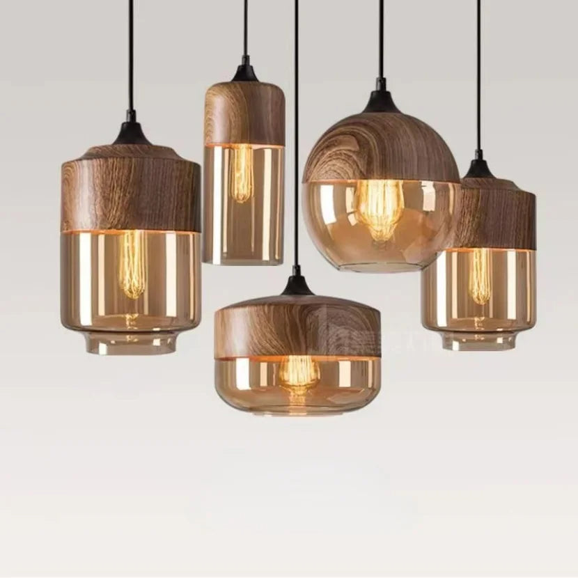 Nuvano |  Pendelleuchte mit Glas design