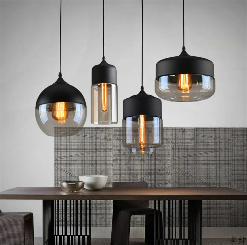 Nuvano |  Pendelleuchte mit Glas design