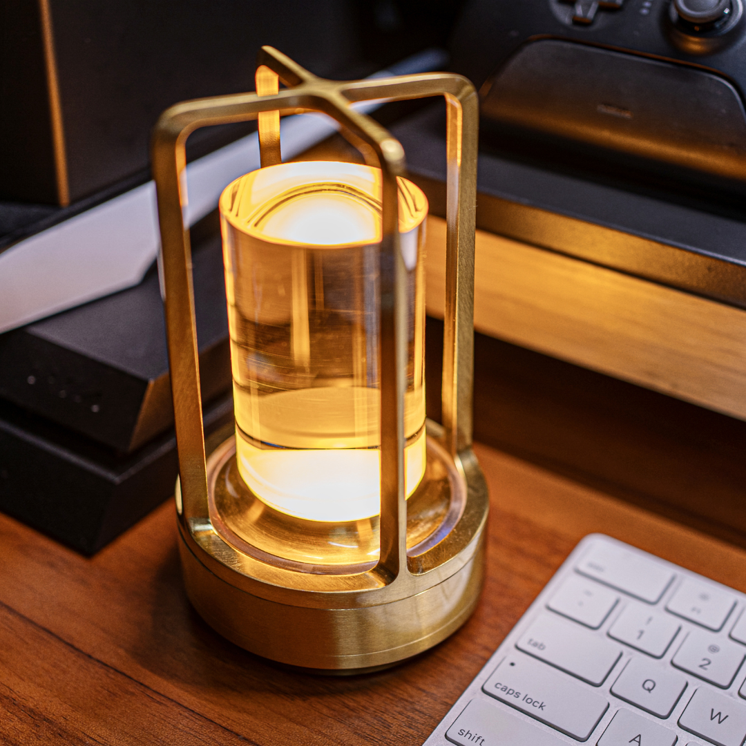 Kristall-Laterne | Stilvolle LED-Lampe mit Luxuscharakter